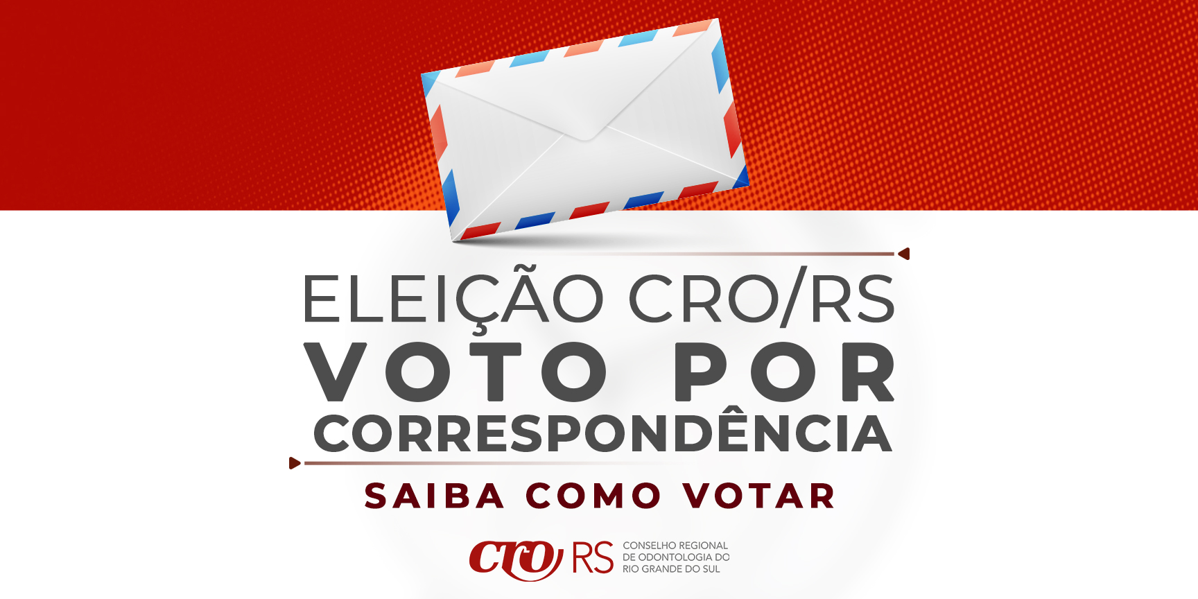 Eleições CRO/RS 2025: Voto por Correspondência