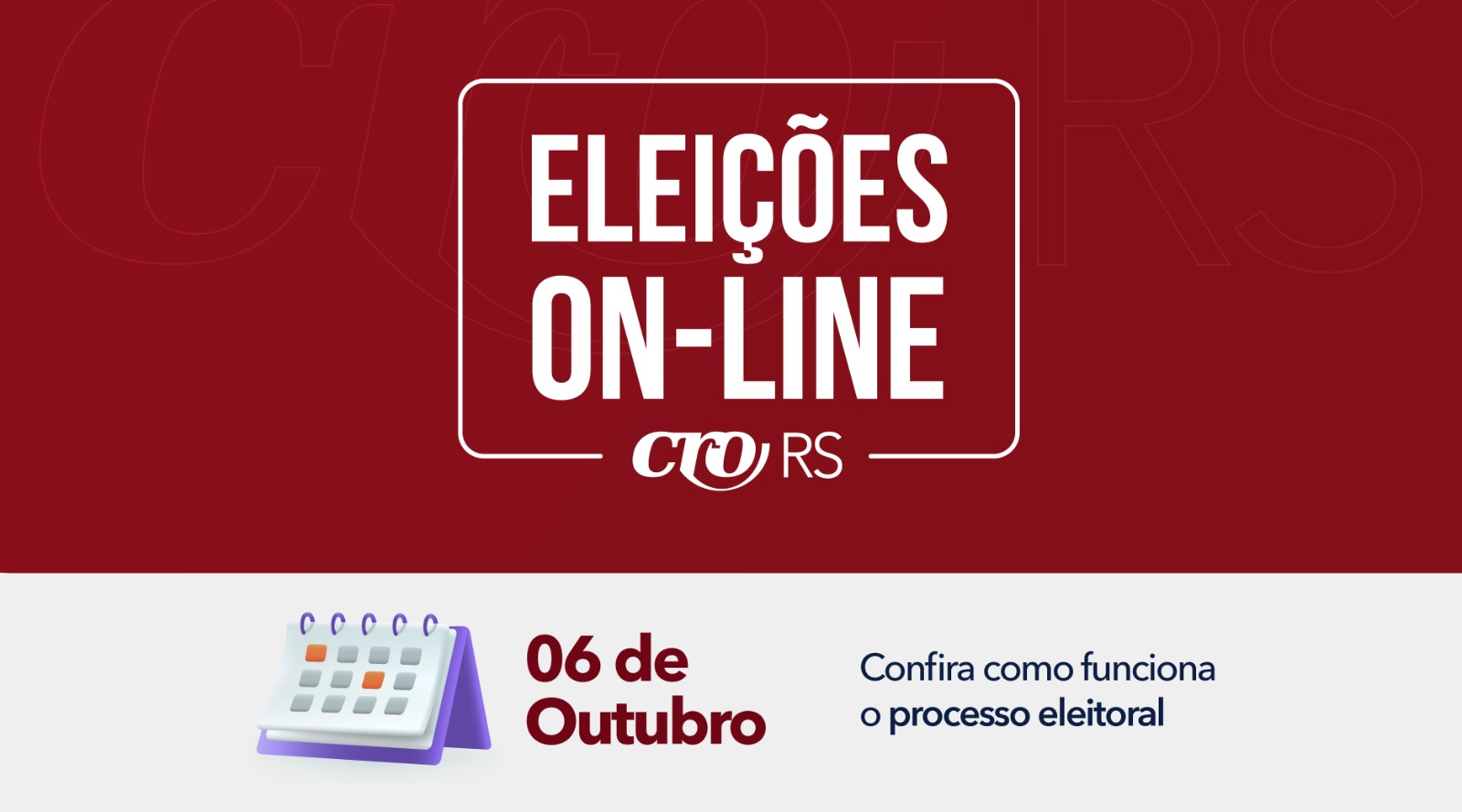 ELEIÇÕES ON-LINE CRO/RS 2023: CONFIRA COMO FUNCIONA O PROCESSO ELEITORAL