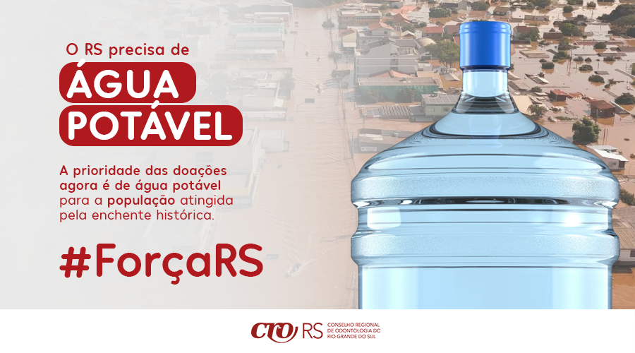 ABRACE O RS! O RS PRECISA DE ÁGUA POTÁVEL
