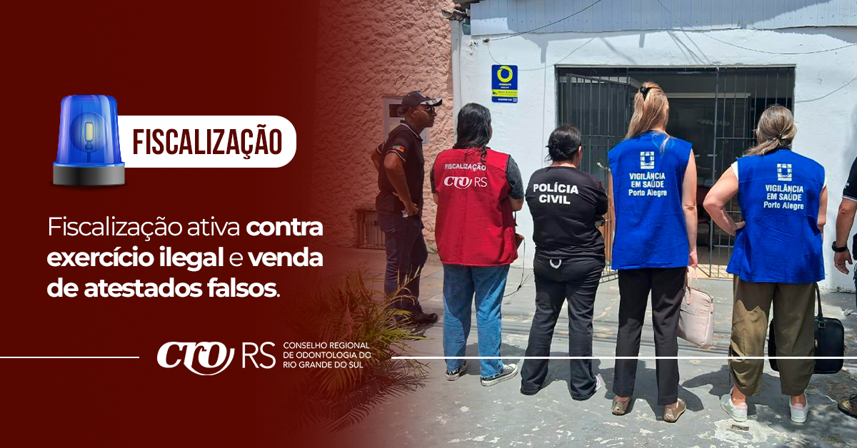 Fiscalização ativa contra exercício ilegal e venda de atestados falsos