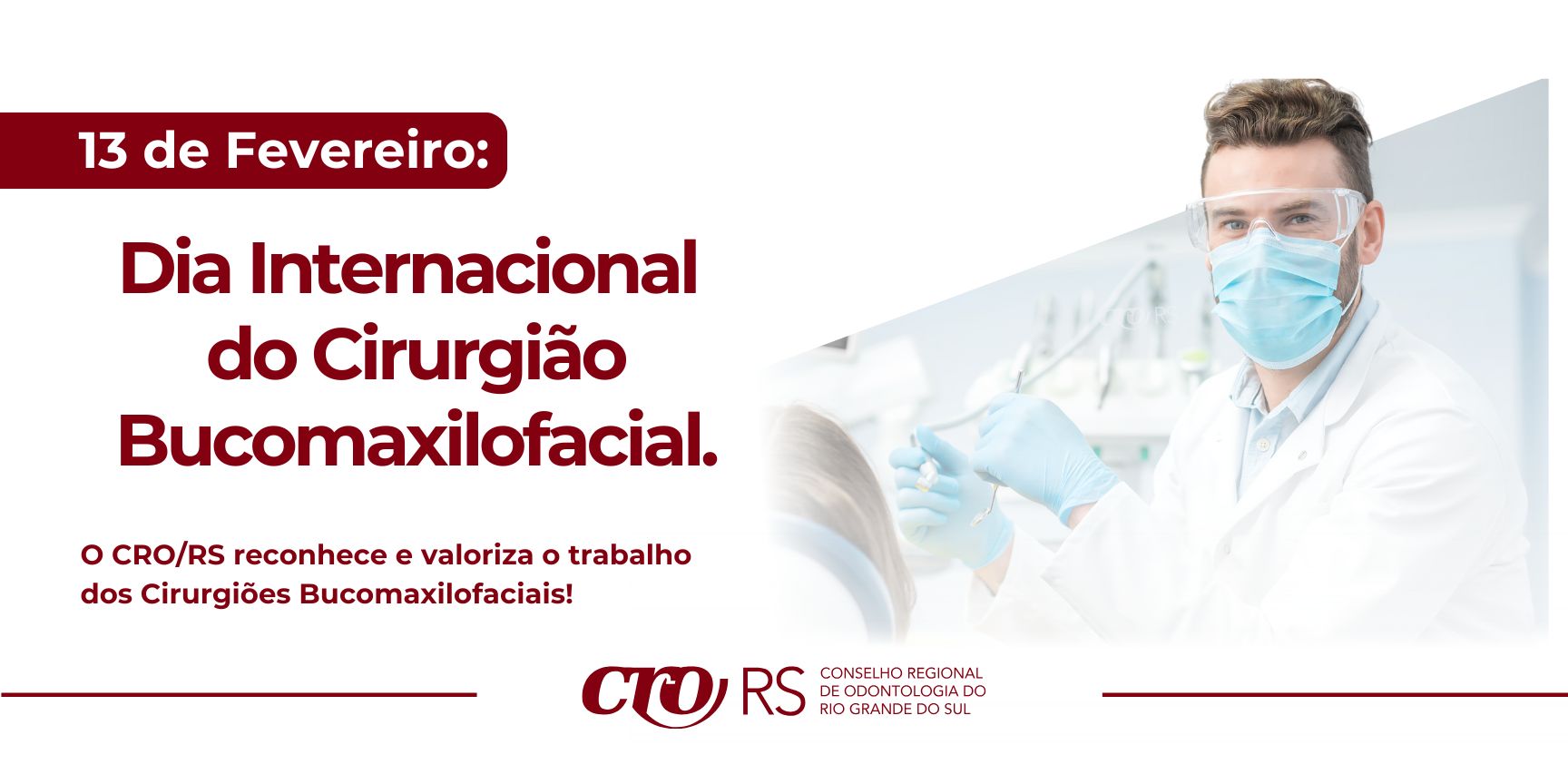 Dia Internacional do Cirurgião Bucomaxilofacial