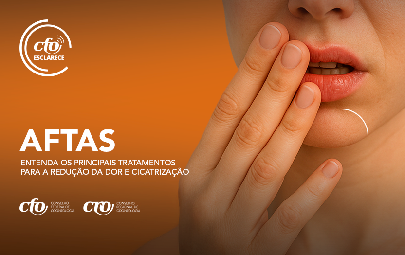 Aftas: entenda os principais tratamentos para redução da dor  e cicatrização
