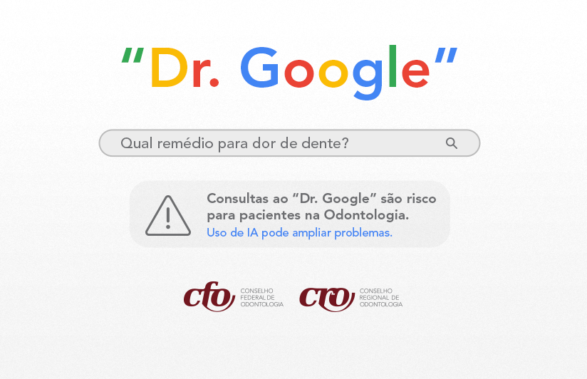 Consultas ao “Dr. Google” são risco para pacientes na Odontologia. Uso de IA pode ampliar problemas