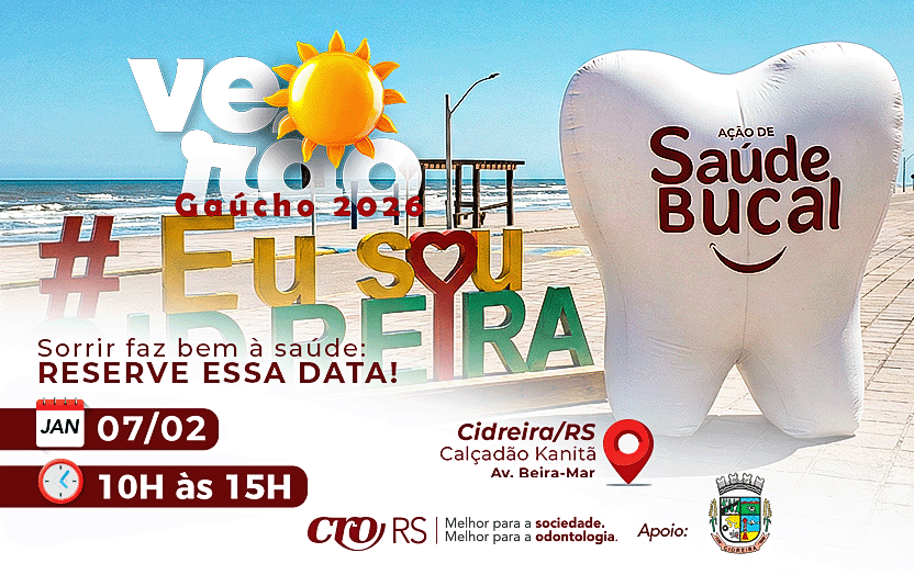 Ação de Saúde Bucal do CRO/RS chega a Cidreira no Verão Gaúcho 2026
