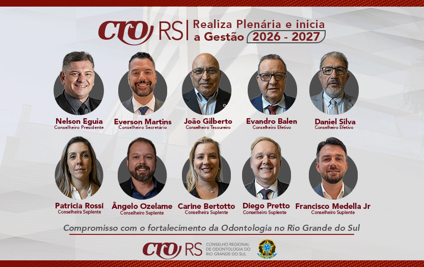 CRO/RS realizou a Plenária e inicia a Gestão 2026–2027