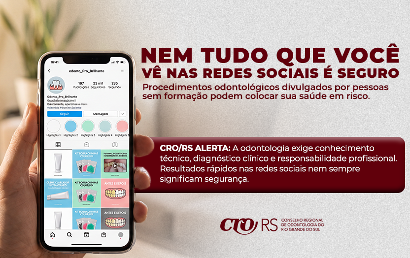 Nem tudo que você vê nas redes sociais é seguro.