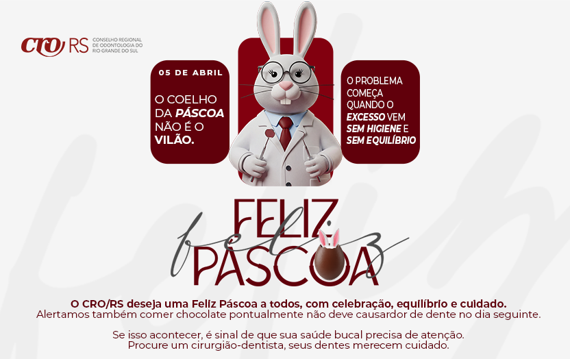 Páscoa e saúde bucal: o problema não está no chocolate, mas no excesso sem cuidado